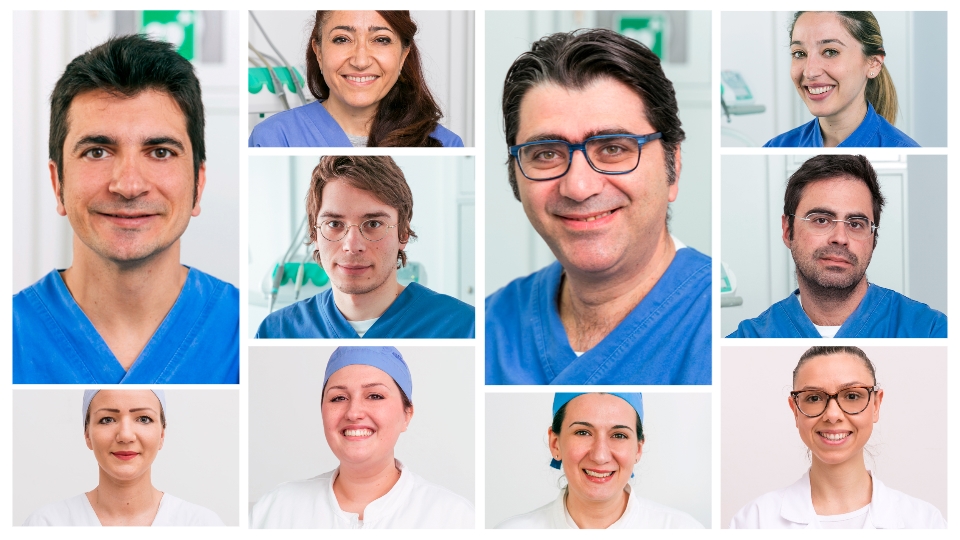 Lo staff dello Studio Dentistico Campana